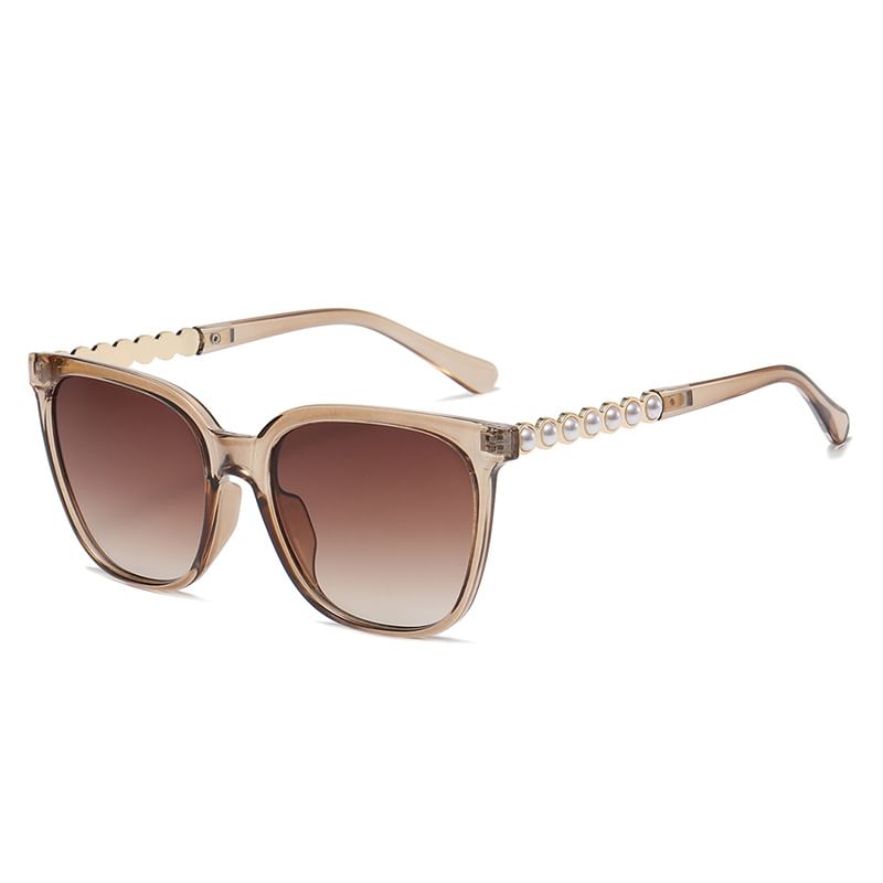 Square Pearl Faux Sunglasses