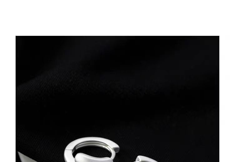 925 Sterling Silver Geometry Drop Earring