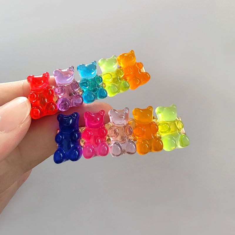 Clip Hair Gummy Bear