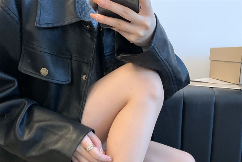 Faux Boots Calf Mid Suede