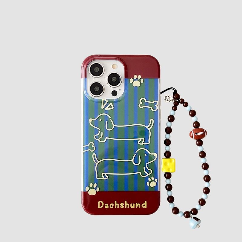Phone Case Strap Dog
