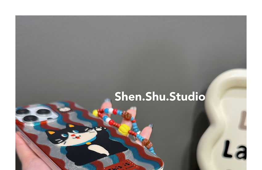 Cat Strap Phone Case