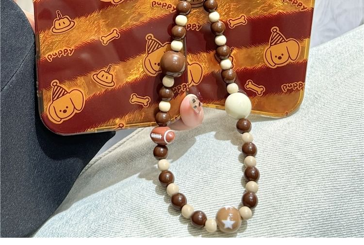 Dog Striped Strap Case Phone