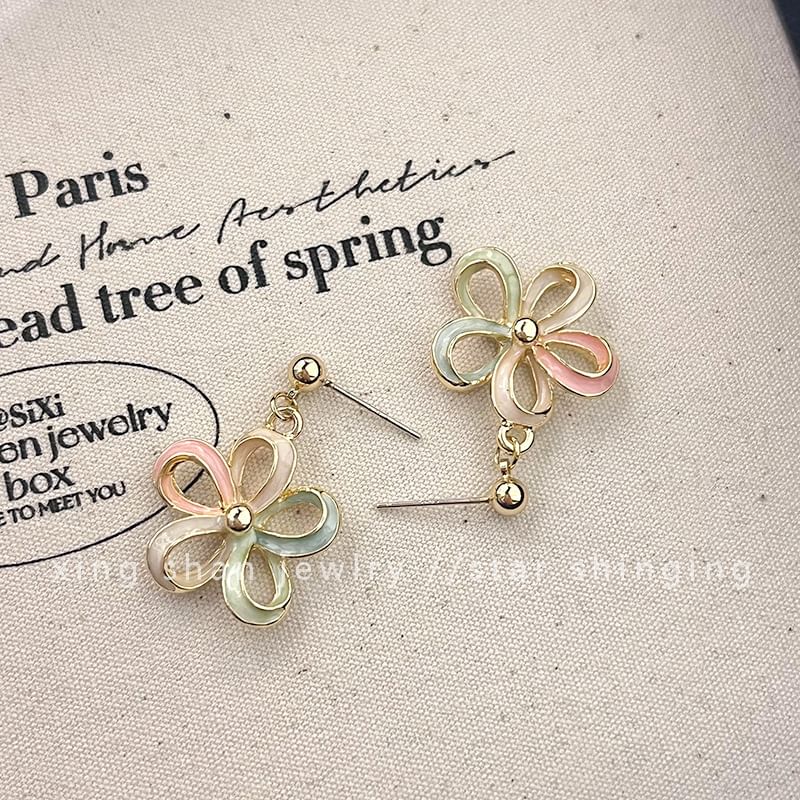 Drop Flower Earring