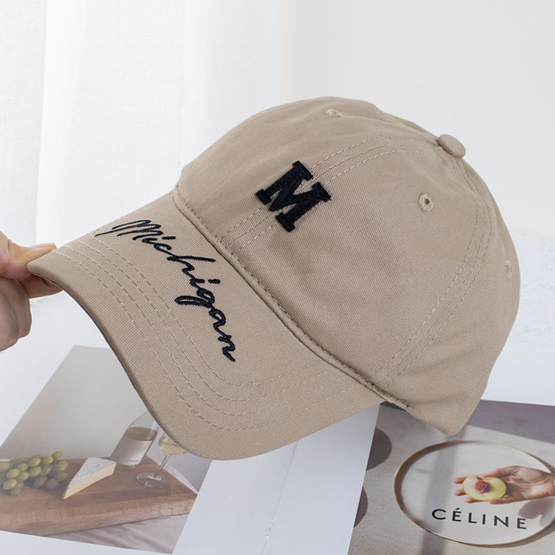 Cap Embroidered (Various Designs) Baseball Lettering