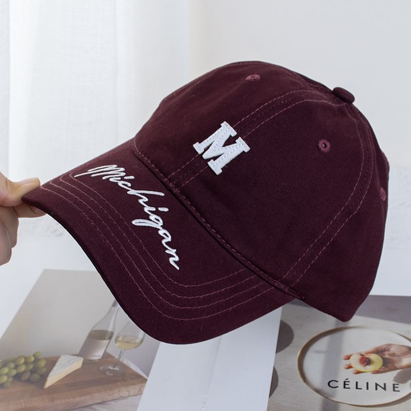 Cap Embroidered (Various Designs) Baseball Lettering