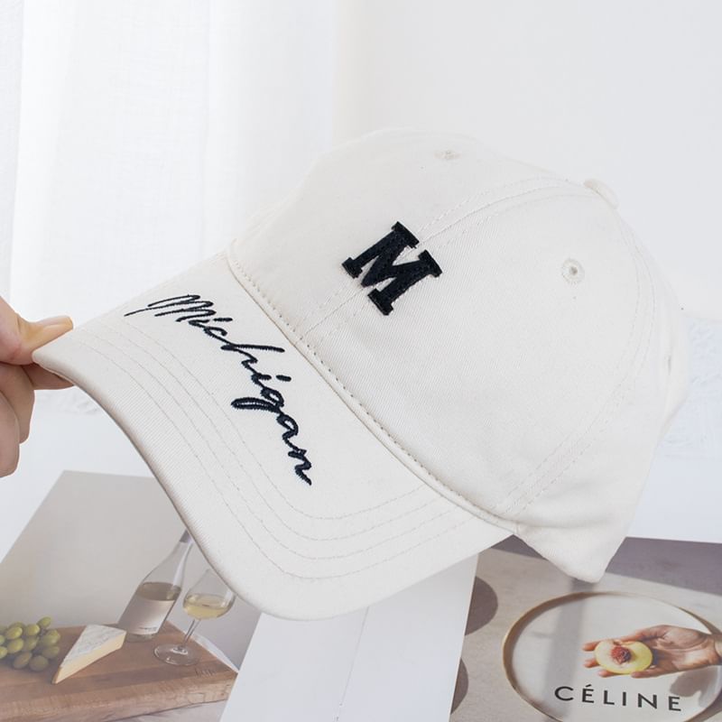 Cap Embroidered (Various Designs) Baseball Lettering