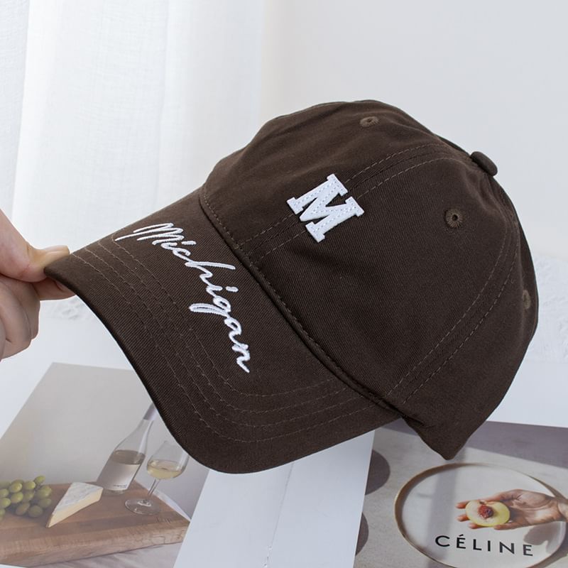 Cap Embroidered (Various Designs) Baseball Lettering