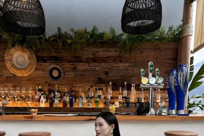 Set: Plain Ruched Crop Tube Top + Mid Rise Plain Maxi A-Line Skirt