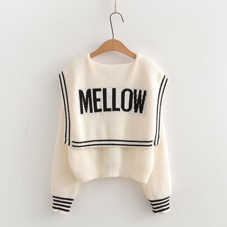 Collared Long Sleeve Striped Trim Button Crop Jacket