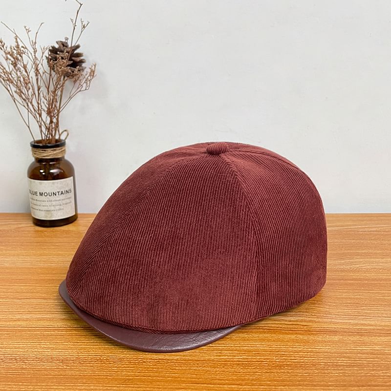 Cap Corduroy Flat