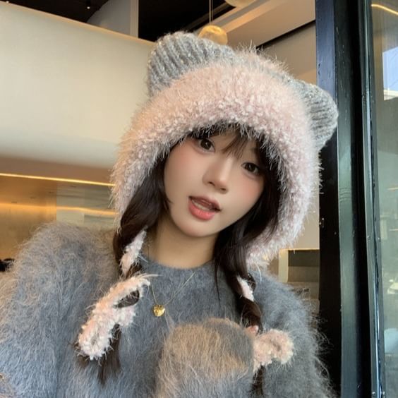 Trapper Hat Cat Wool Ear
