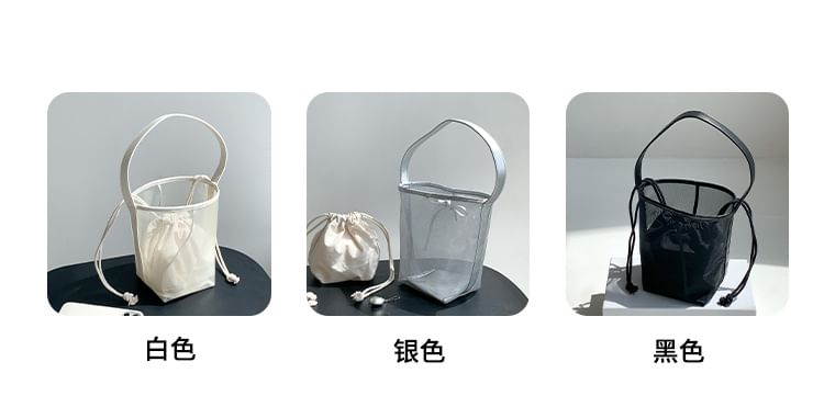 Bag Bucket + Set: Mesh Pouch