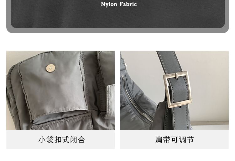 Bag Multi-Pocket Shoulder Buckled