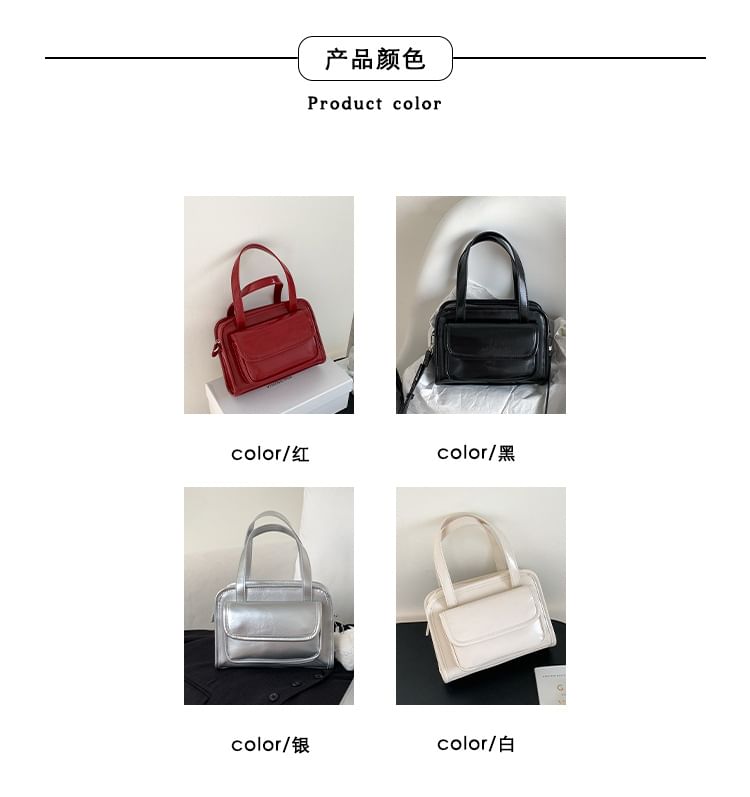 Bag Leather Crossbody Multi-Pocket Faux