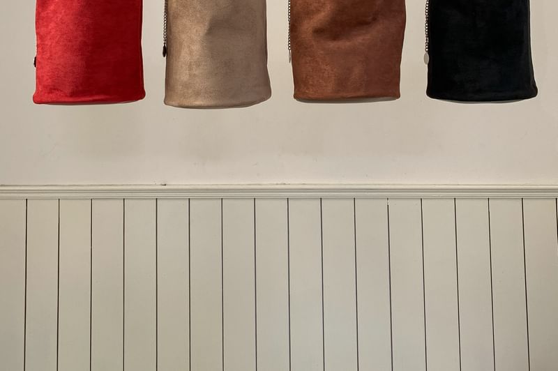 Bag Suede Faux Bucket