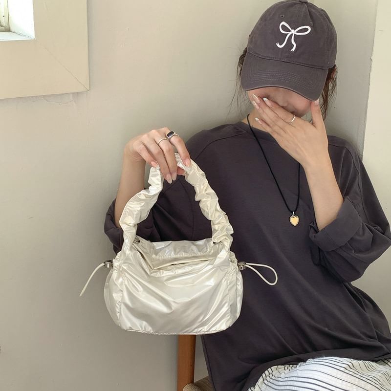 Bag Drawstring Ruched Shoulder