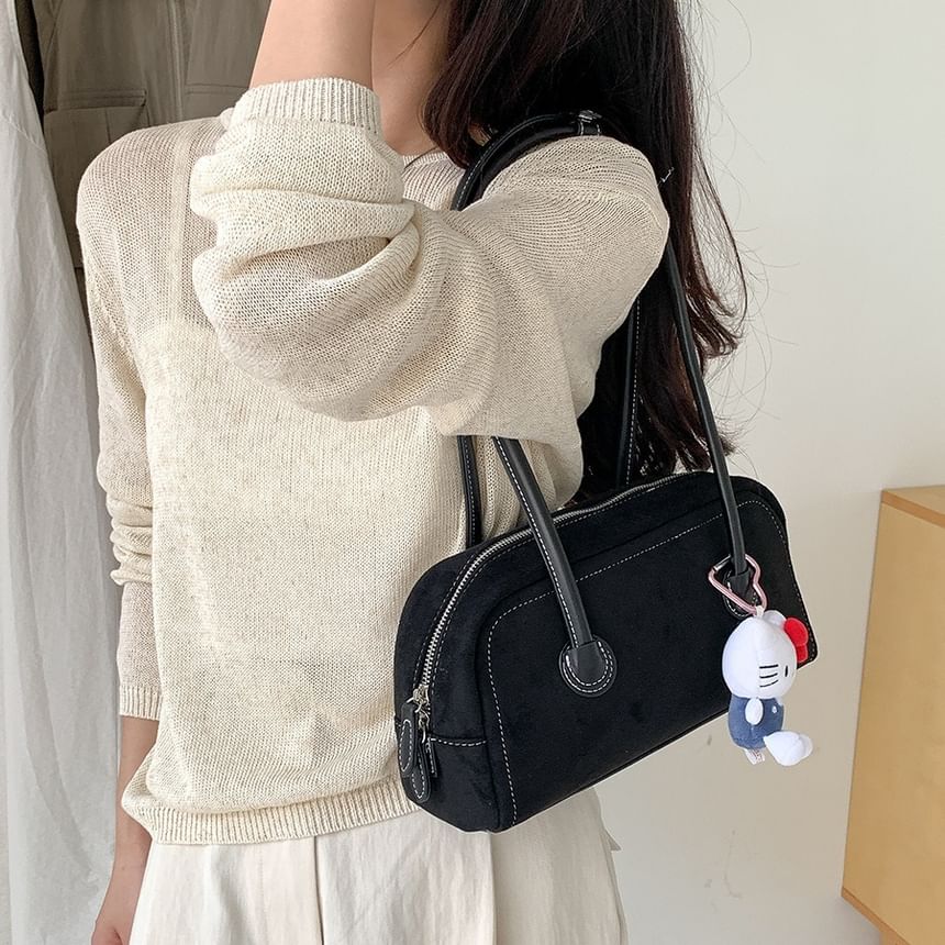 Bag Suede Faux Shoulder