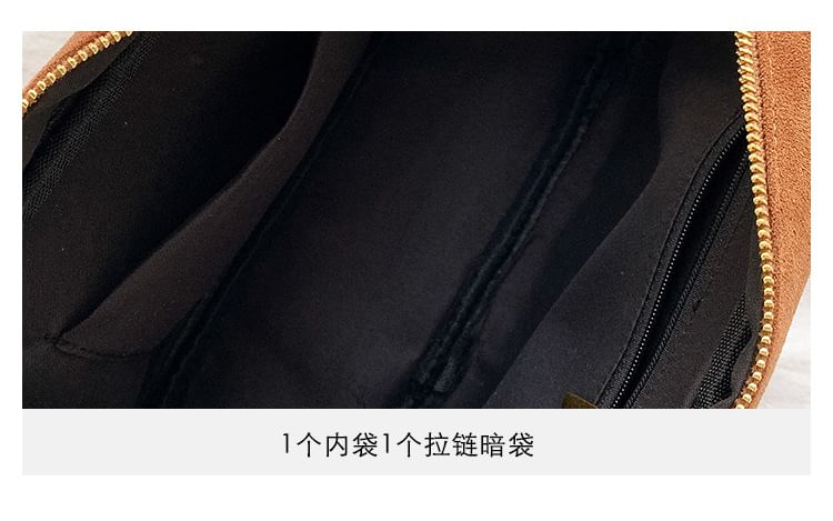 Shoulder Faux Bag Suede