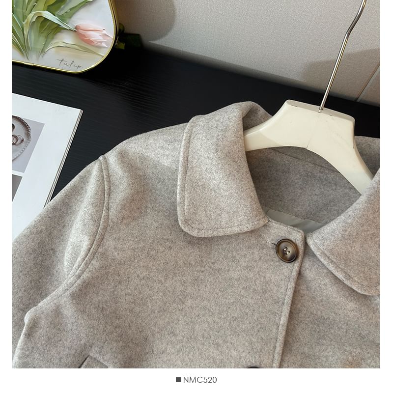 Collared Woolen Jacket