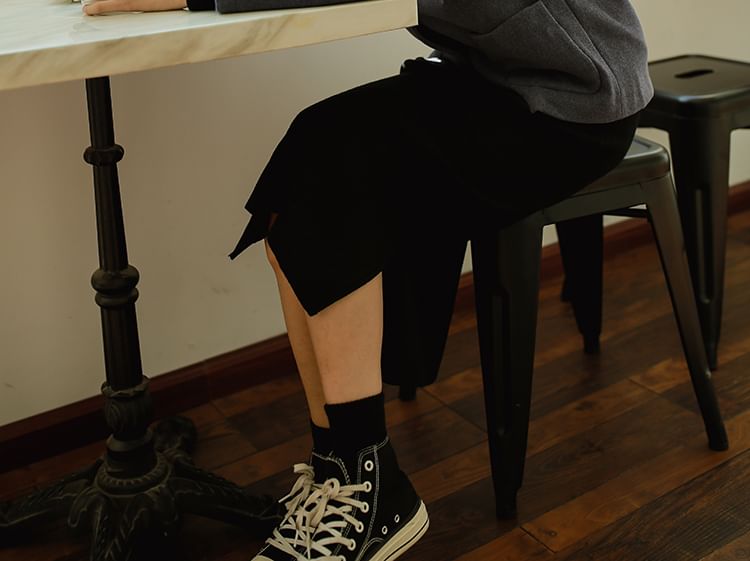 Collar Plain Wool Button Jacket