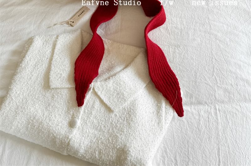 Knit Plain Bonnet Hat