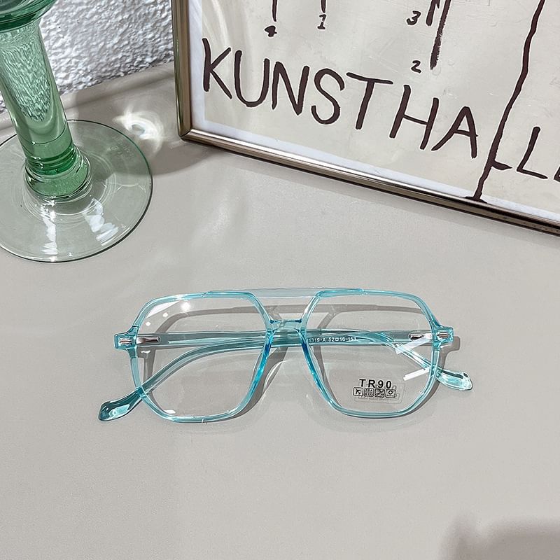 Hexagon Eyeglasses Frame