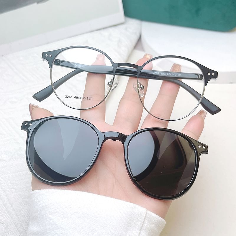 Sunglasses Frame Round