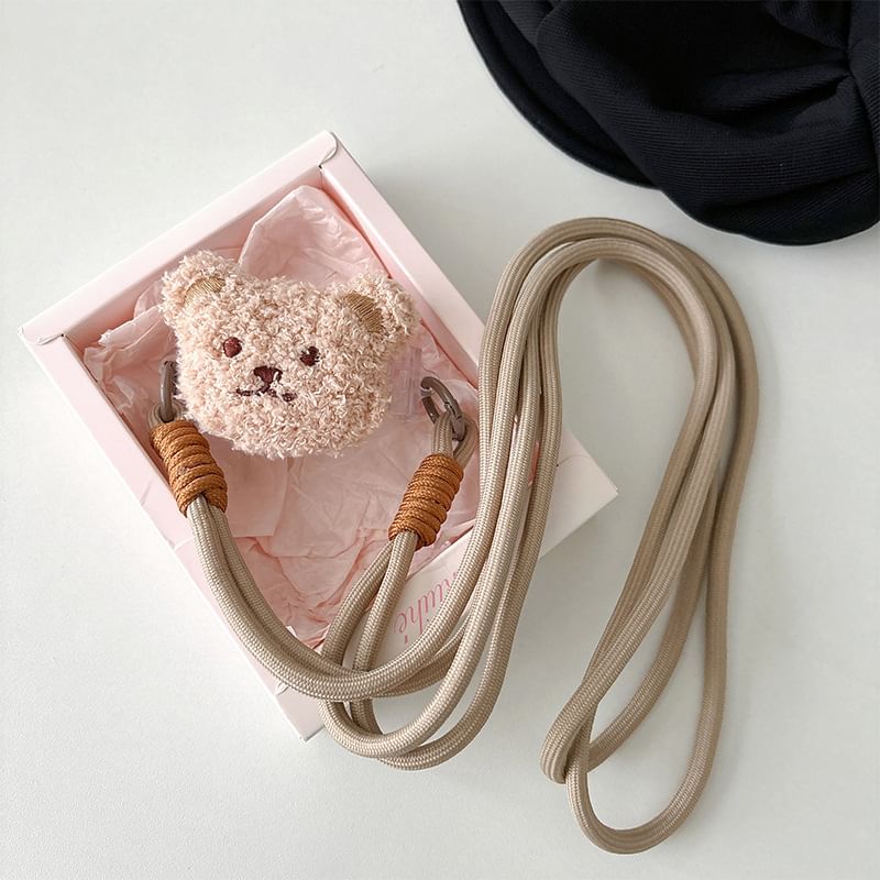 Plush On Clip Lanyard Phone Cartoon