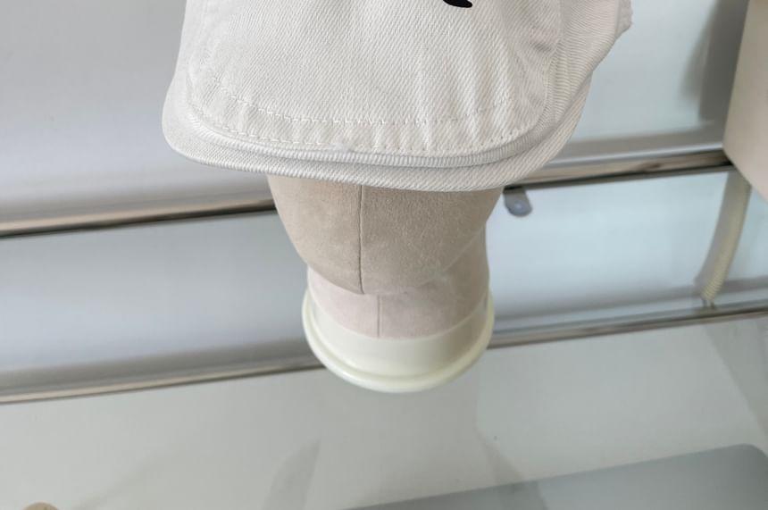 Cap Bow Print Newsboy