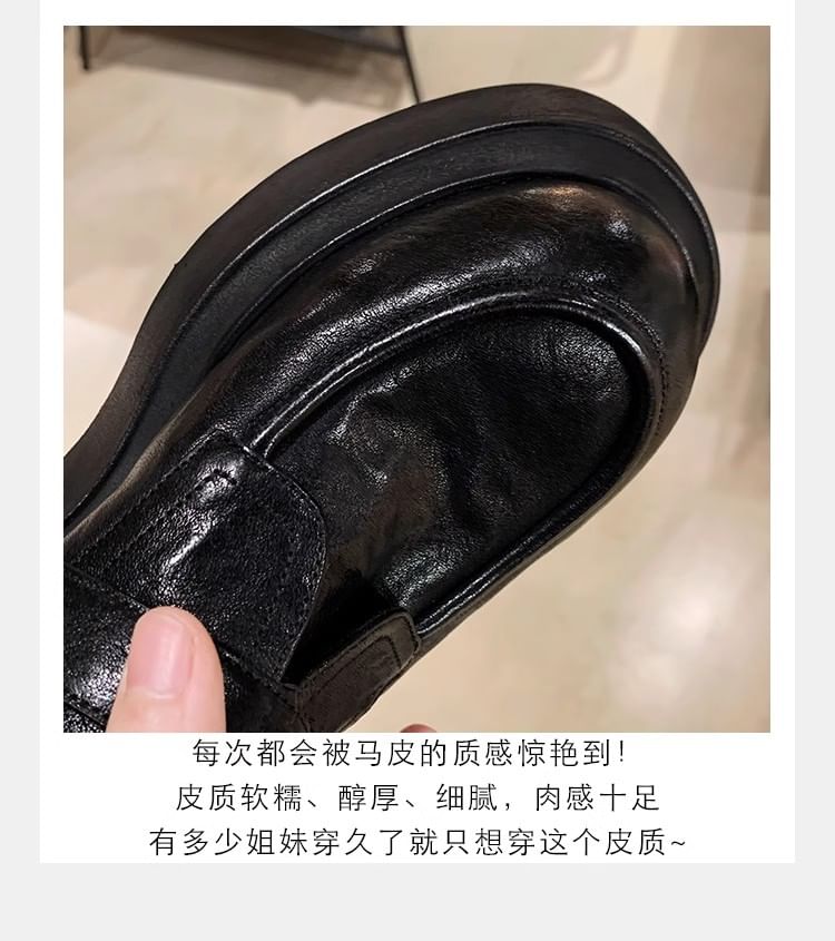 Shoes Platform Buckled