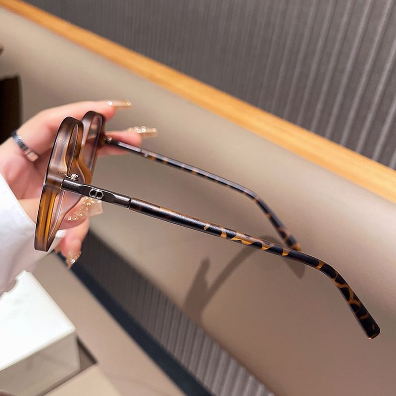 Square Glasses Blue Blocking Light