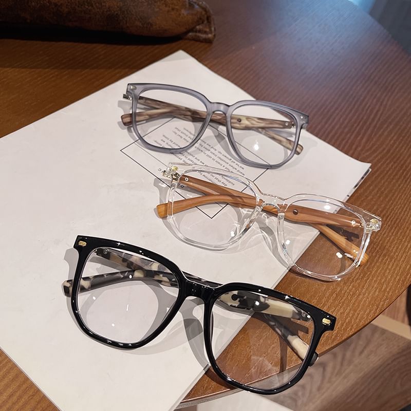 Blue Glasses Square Blocking Light