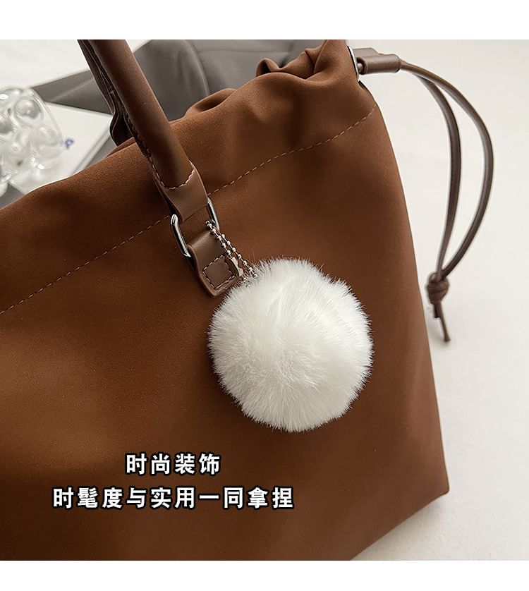 Logo Accent Bag Drawstring Tote