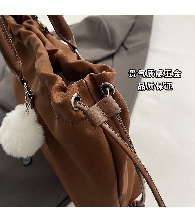 Logo Accent Bag Drawstring Tote