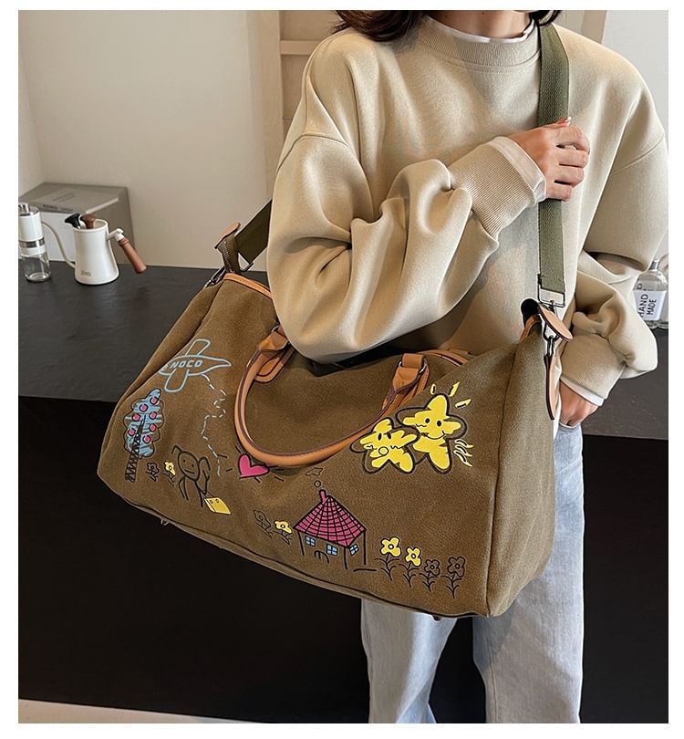 Crossbody Bag Print Cartoon