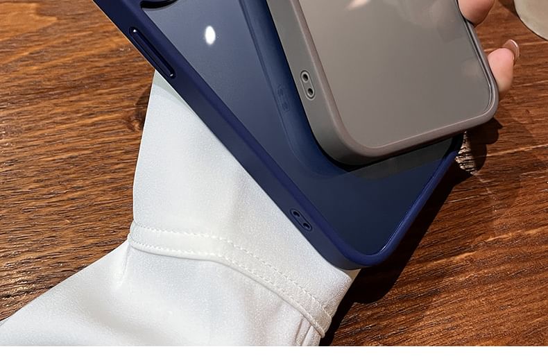 Phone Protection Glitter Lens Case