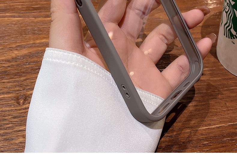 Phone Protection Glitter Lens Case