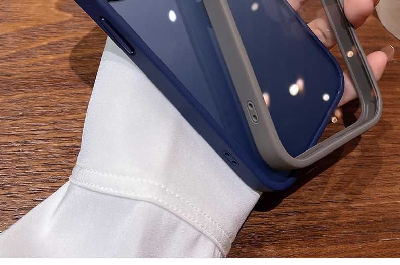 Phone Protection Glitter Lens Case