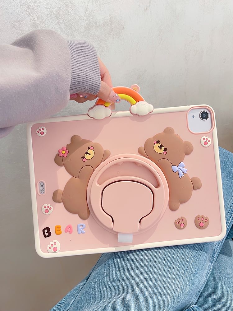 Bear iPad Rainbow Case