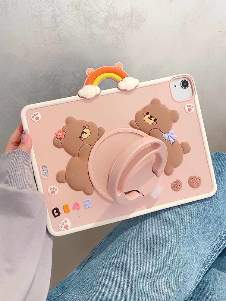 Bear iPad Rainbow Case