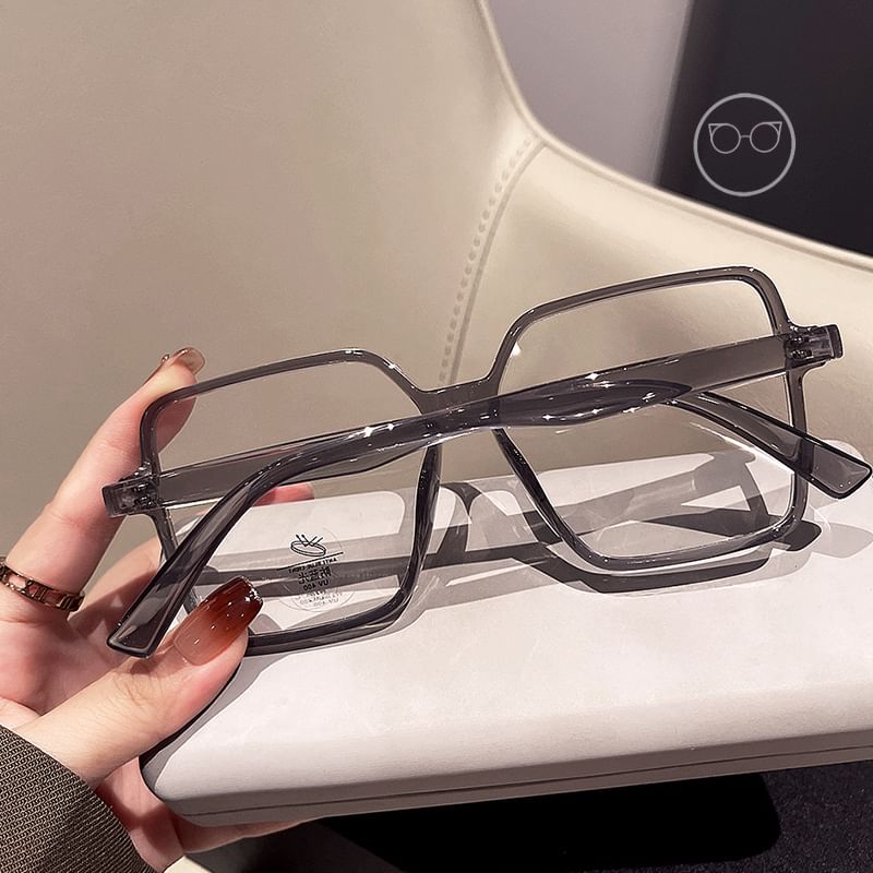 Blocking Square Glasses Blue Light