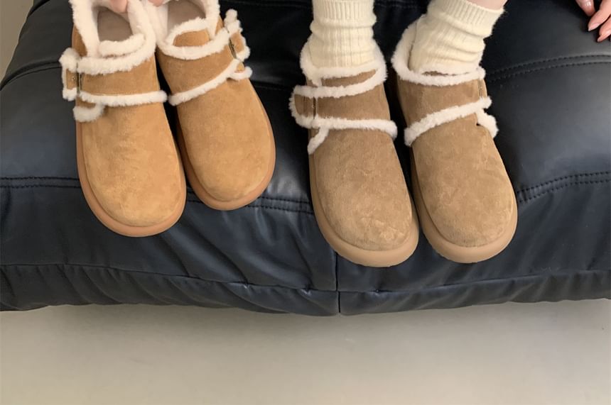 Boots Ankle Buckled Snow