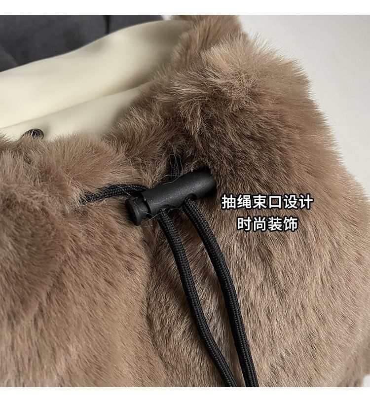 Fluffy Flap Backpack / Bag Charm / Set