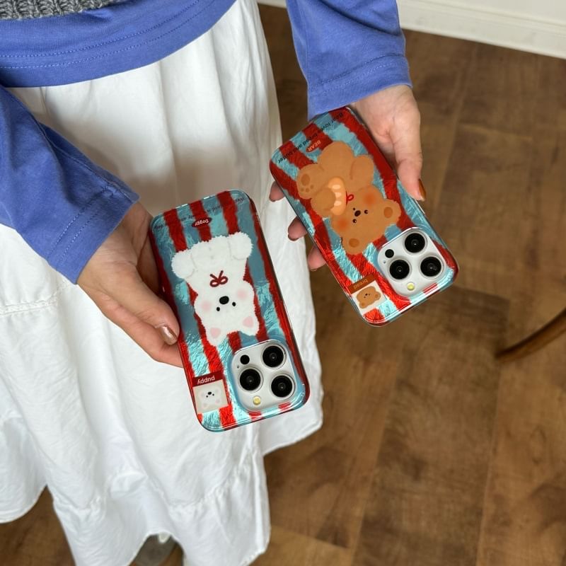 Striped Case Phone Animal