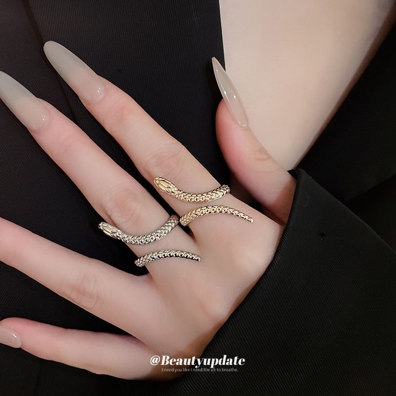 Set: Bangle Snake + Ring