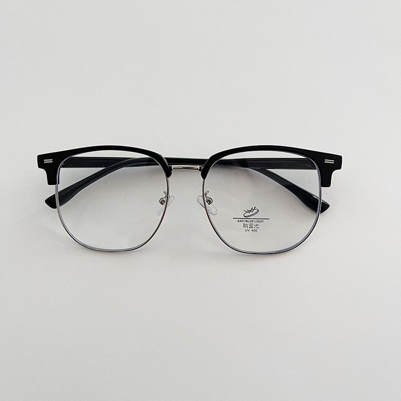 Frame Eyeglasses Half Square