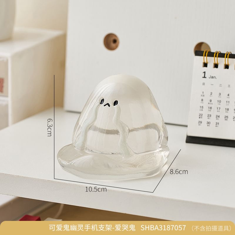 Ghost Resin Ornament / Desktop Phone Stand / Set (Various Designs)