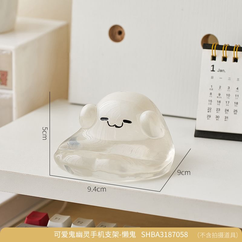 Ghost Resin Ornament / Desktop Phone Stand / Set (Various Designs)