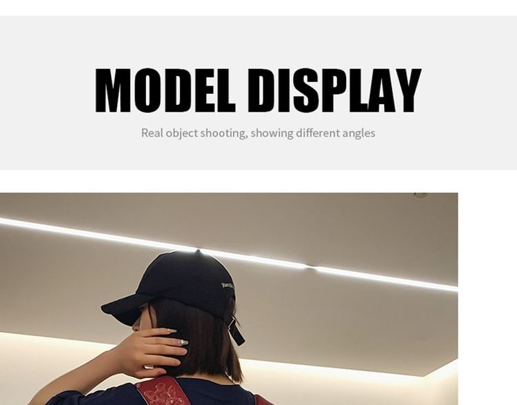 Bear Print Lettering Applique Nylon Laptop Backpack / Tote Bag / Bag Charm / Set